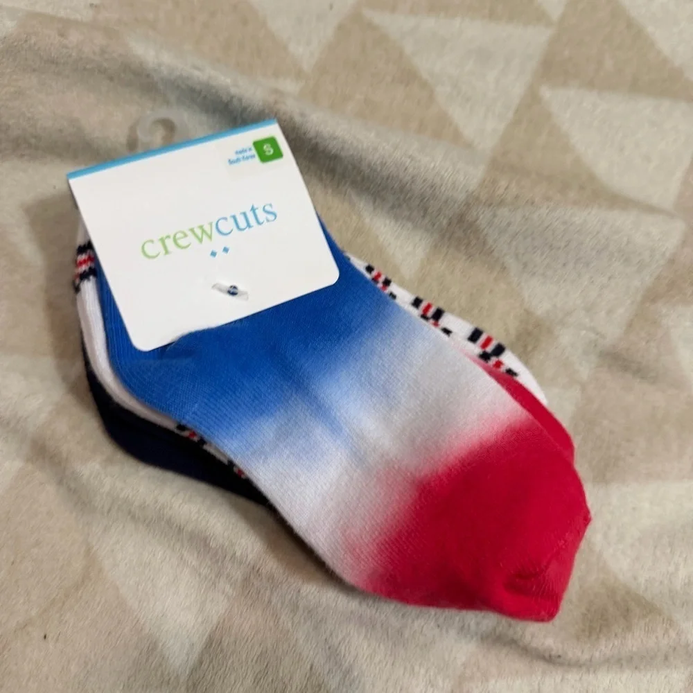 J crew Boys' firework socks set